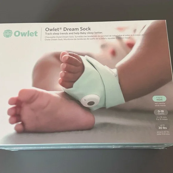 NIB Owlet Dream Sock Baby Monitor - Picture 7 of 7